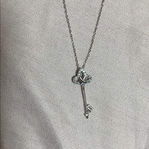 Silver key necklace from Macy’s